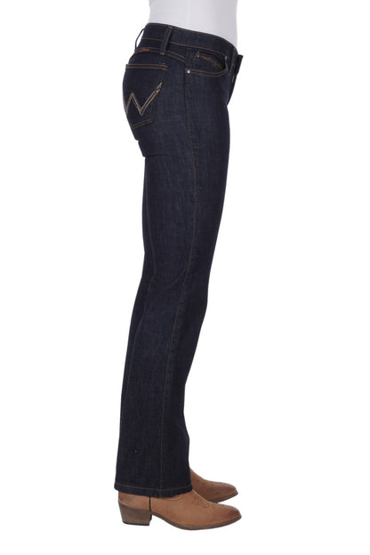 WRANGLER Q-BABY DARK DYNASTY 34 LEG