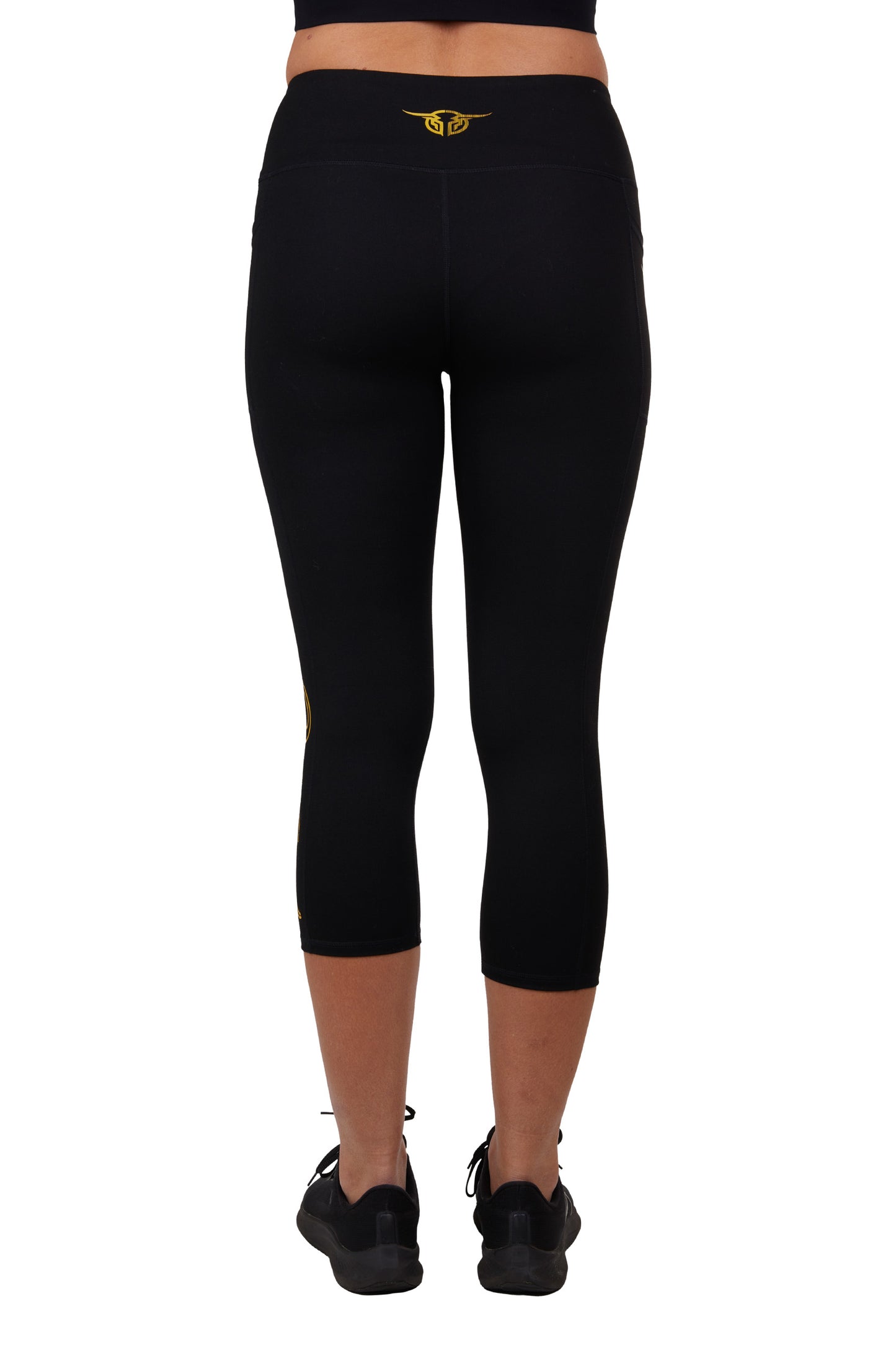 BULLZYE LADIES CORE CROP LEGGINGS