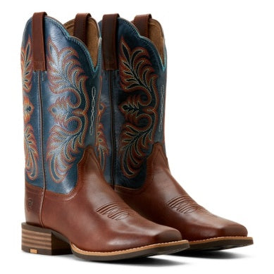 Ariat Women Gillette Vintage Caramel/ Endless Sea Boot