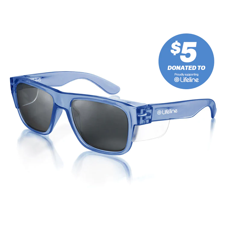 SafeStyle Fusions Blue Frame Polarised Lens