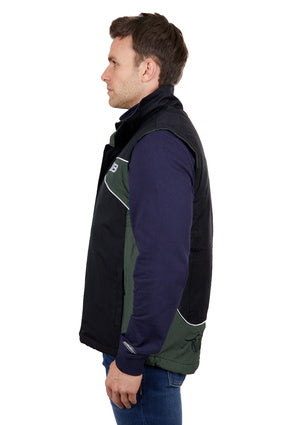 Bullzye Mens Bazooka Vest Black/ Green