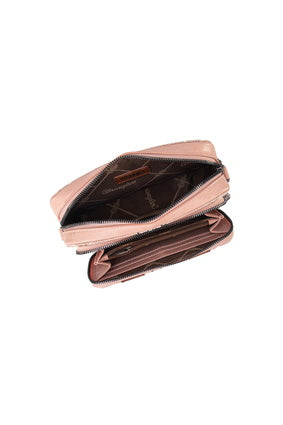 Wrangler South Western Crossbody Wallet Bag - Pink