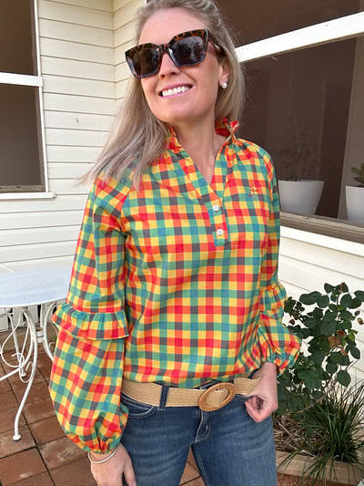 Black Colt Clothing Nikki Shirt - Winter Check