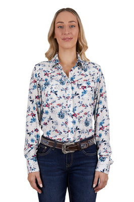 Pure Western Womens Flora Long Sleeve Shirt