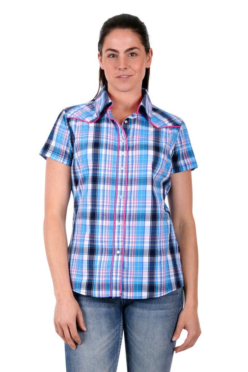 PURE WESTERN WMNS SHILOH SS SHIRT