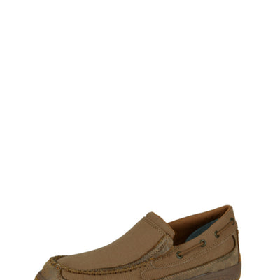 TWISTED X MENS CANVAS CELLSTRETCH SLIPON