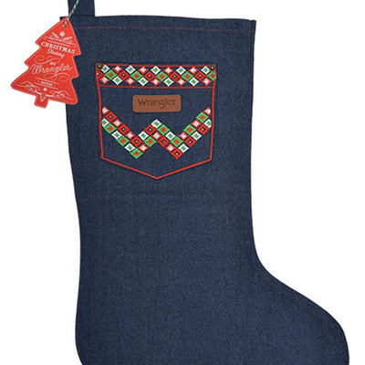 WRANGLER DENIM CHRISTMAS STOCKING