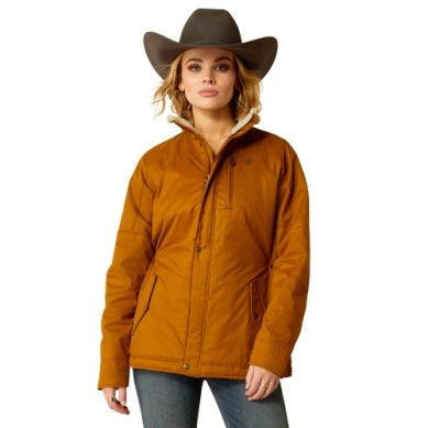 Ariat Womens Grizzly Insulated Jacket Chestnut