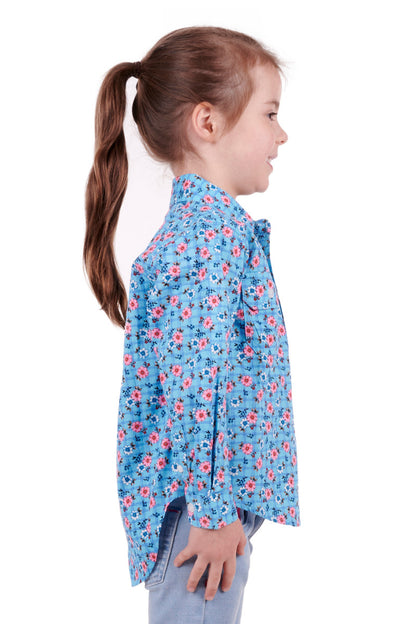 HARD SLOG KIDS BECKI LS SHIRT