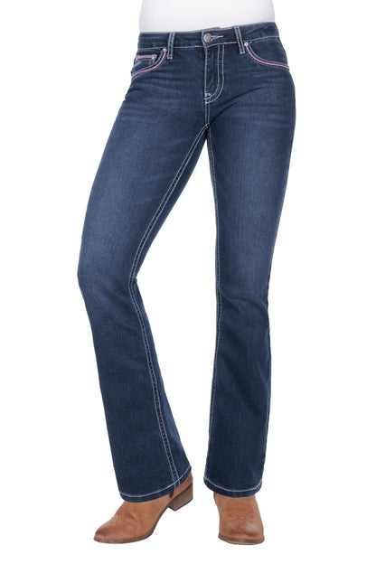 PURE WESTERN WILLA BOOT CUT JEAN 32 LEG