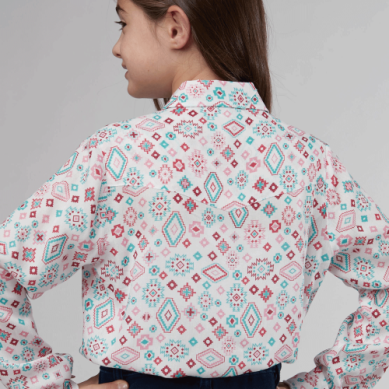 Roper Girls Five Star Collection Long Sleeve Shirt 03-030-0590-4009