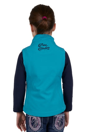 Pure Western Girls Tracy Soft Shell Vest