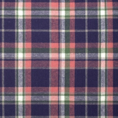 Just Country Brooke Flannel Plaid Indigo/ Pink