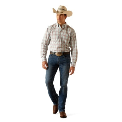 Ariat Mens Pro King Long Sleeve Shirt - Sky