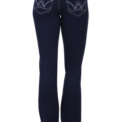 WRANGLER WMNS MID RISE JEAN CAROLINA BREAKAWAY