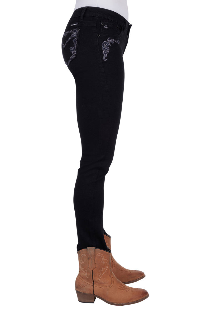 PURE WESTERN WMNS JOSIE SKINNY JEAN