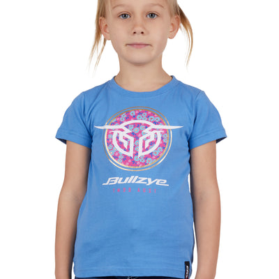 BULLZYE GIRLS DITSY SS TEE