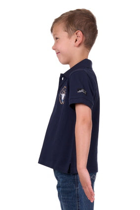 Pure Western Boys Mack Short Sleeve Polo