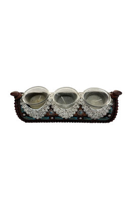 Pure Western Lace Candle Holder