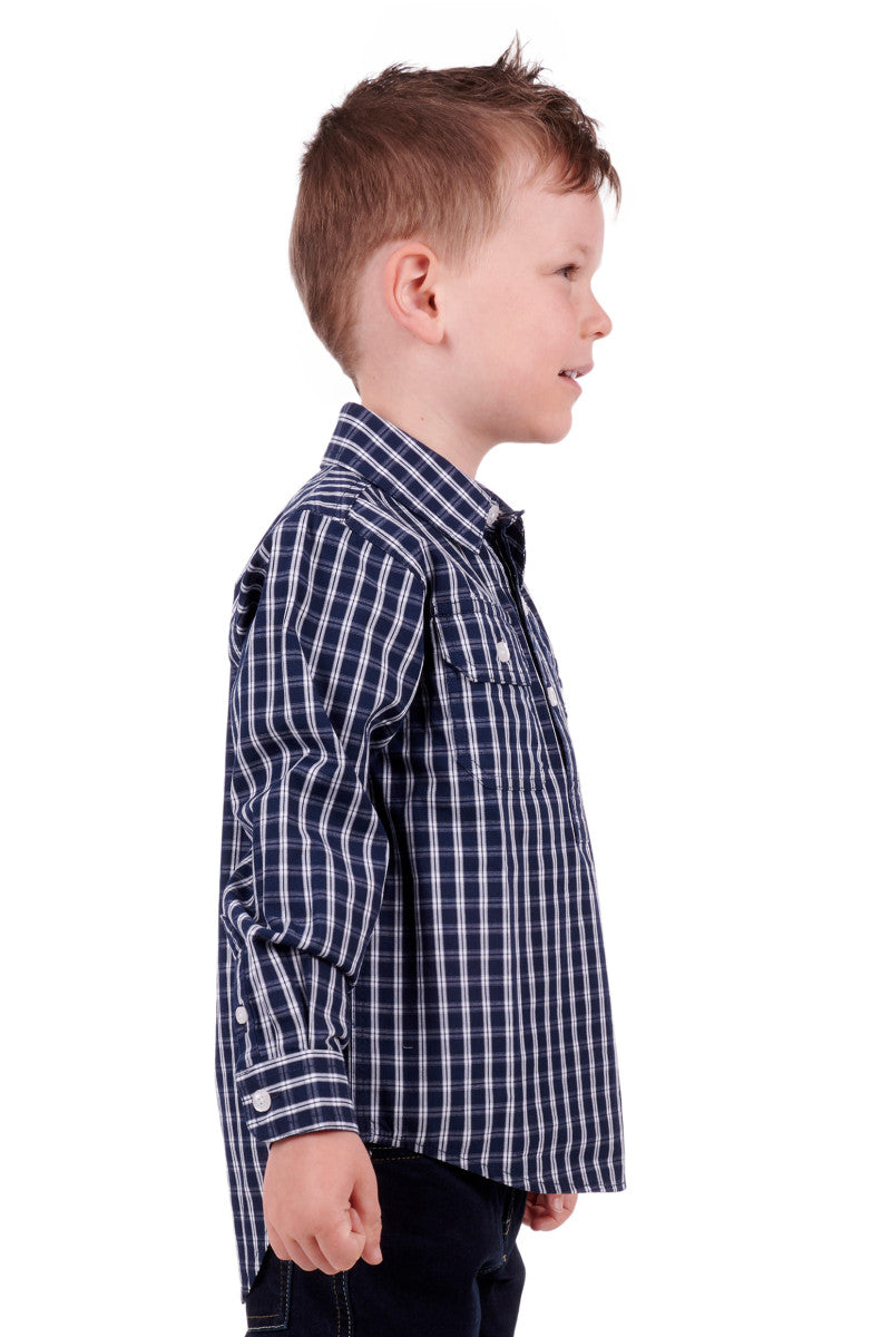 HARD SLOG KIDS ALON LS SHIRT