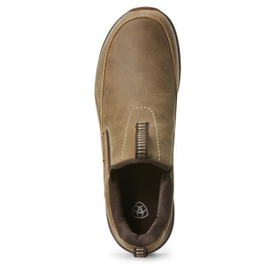 Ariat Mens Spitfire Slip on Brown Bomber