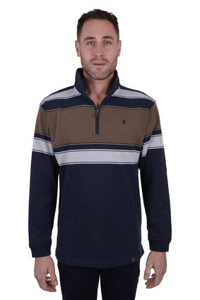 Thomas Cook Mens Jason 1/4 Zip Rugby