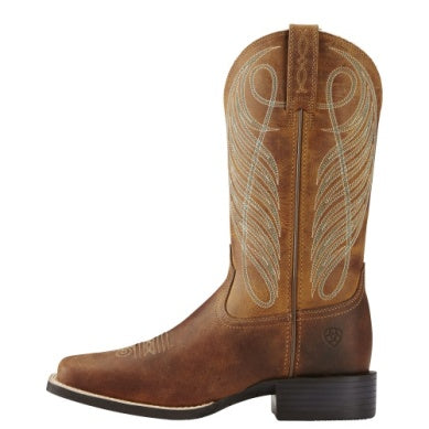 ARIAT WMNS ROUND UP WST POWDER BROWN