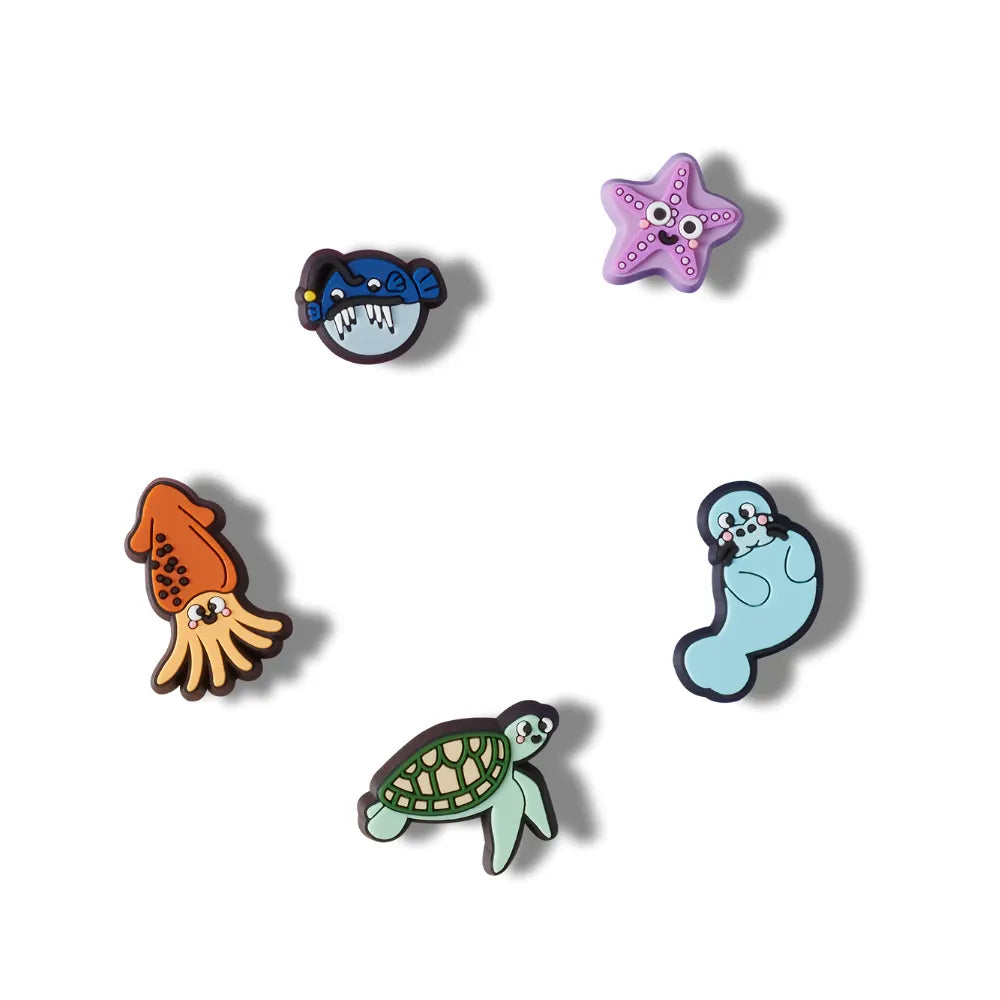 Croc Jibbitz - Tiny Deep Sea Friends 5 Pack