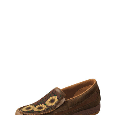 TWISTED X CELLSTRETCH MOCS SLIPON SUNFLOWER