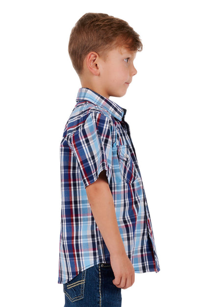 PURE WESTERN BOYS LOGAN SS SHIRT