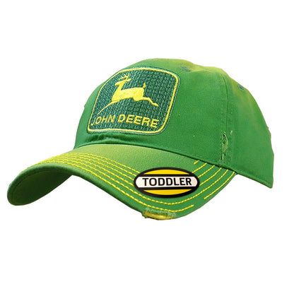 JOHN DEERE KIDS VINTAGE  LOGO CAP GREEN