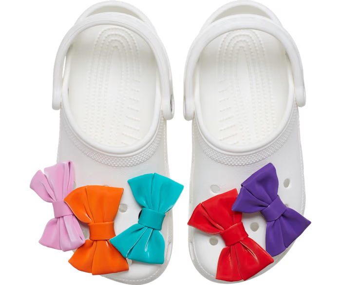 Croc Jibbitz -  Super Hyper Me Bows 5 Pack