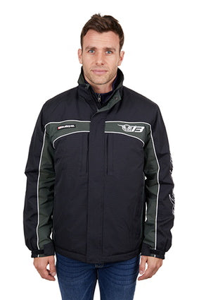 Bullzye Mens Bazooka Jacket Black/ Green