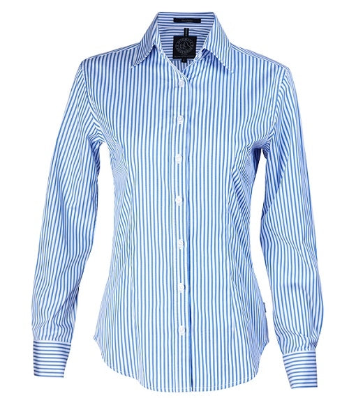 PILBARA WMNS CORPORATE STRIPE  SHIRT