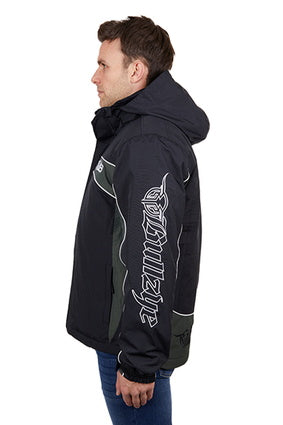 Bullzye Mens Bazooka Jacket Black/ Green