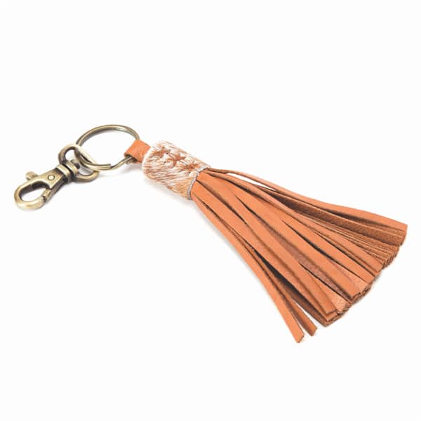 THE DESIGN EDGE TASSEL KEYRING 2 BALI