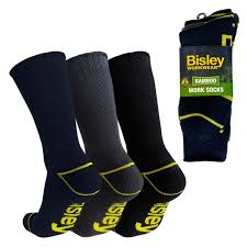 Bisley Bamboo 3Pk Work Socks