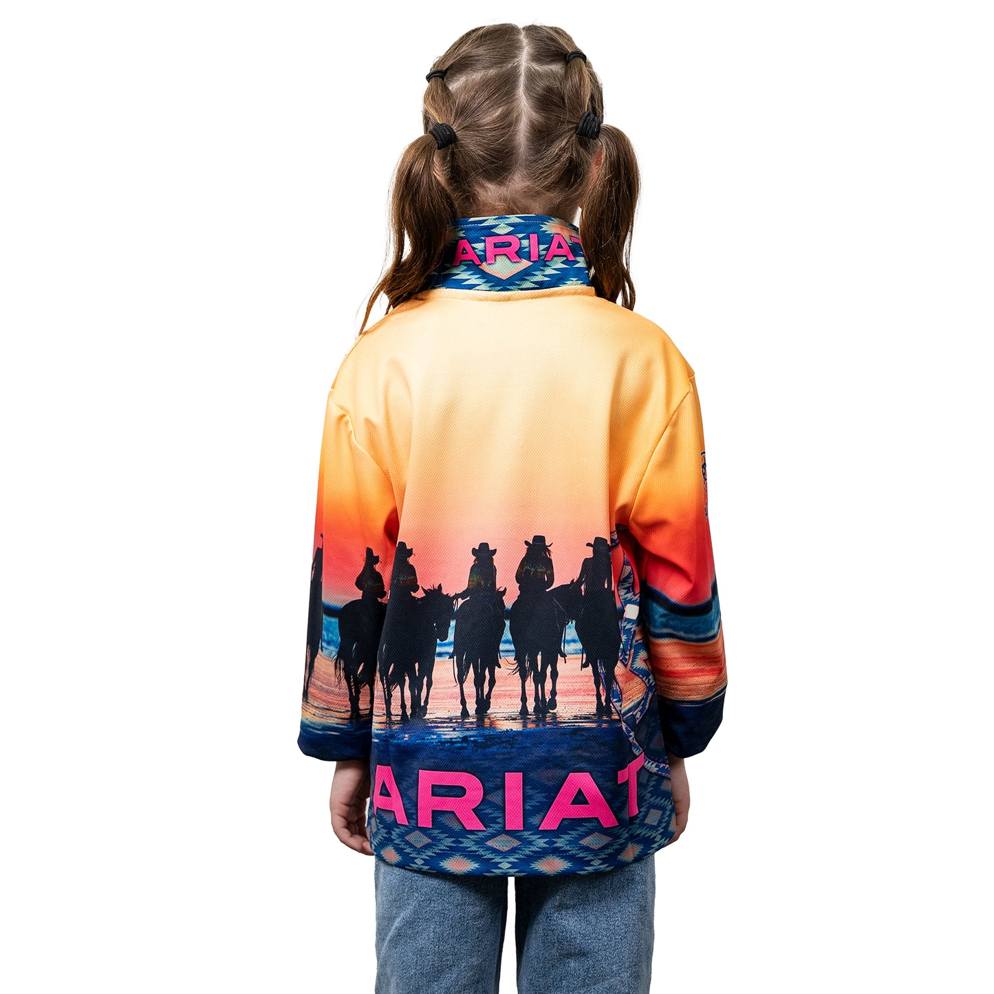 Ariat Kids Fishing Shirt Coastal Cowgirls