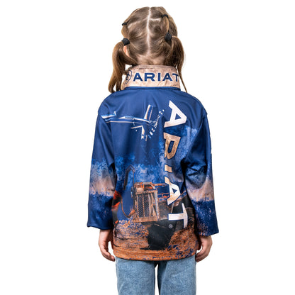 Ariat Kids Fishing Shirt Bull Catcher