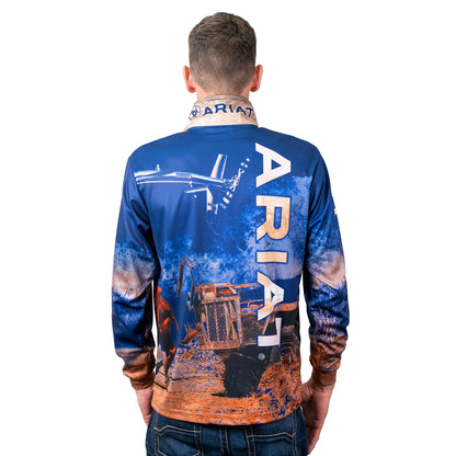 Ariat Unisex Fishing Shirt Bull Catcher