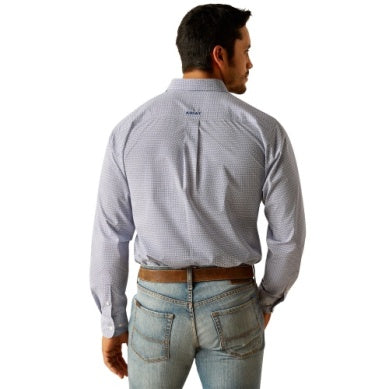 Ariat Mens Phil Fitted Shirt - Blue