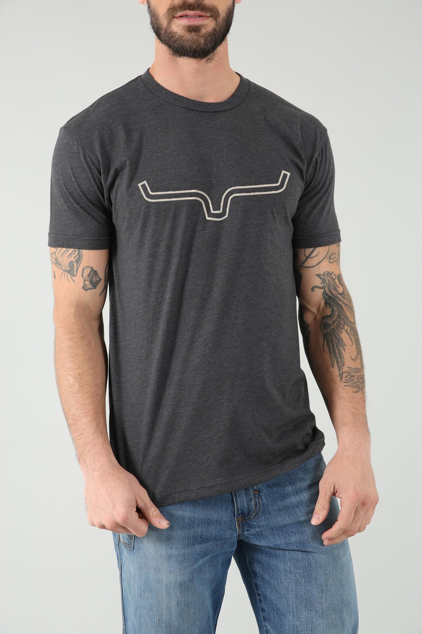 Kimes Ranch Mens Outlier T-shirt Charcoal