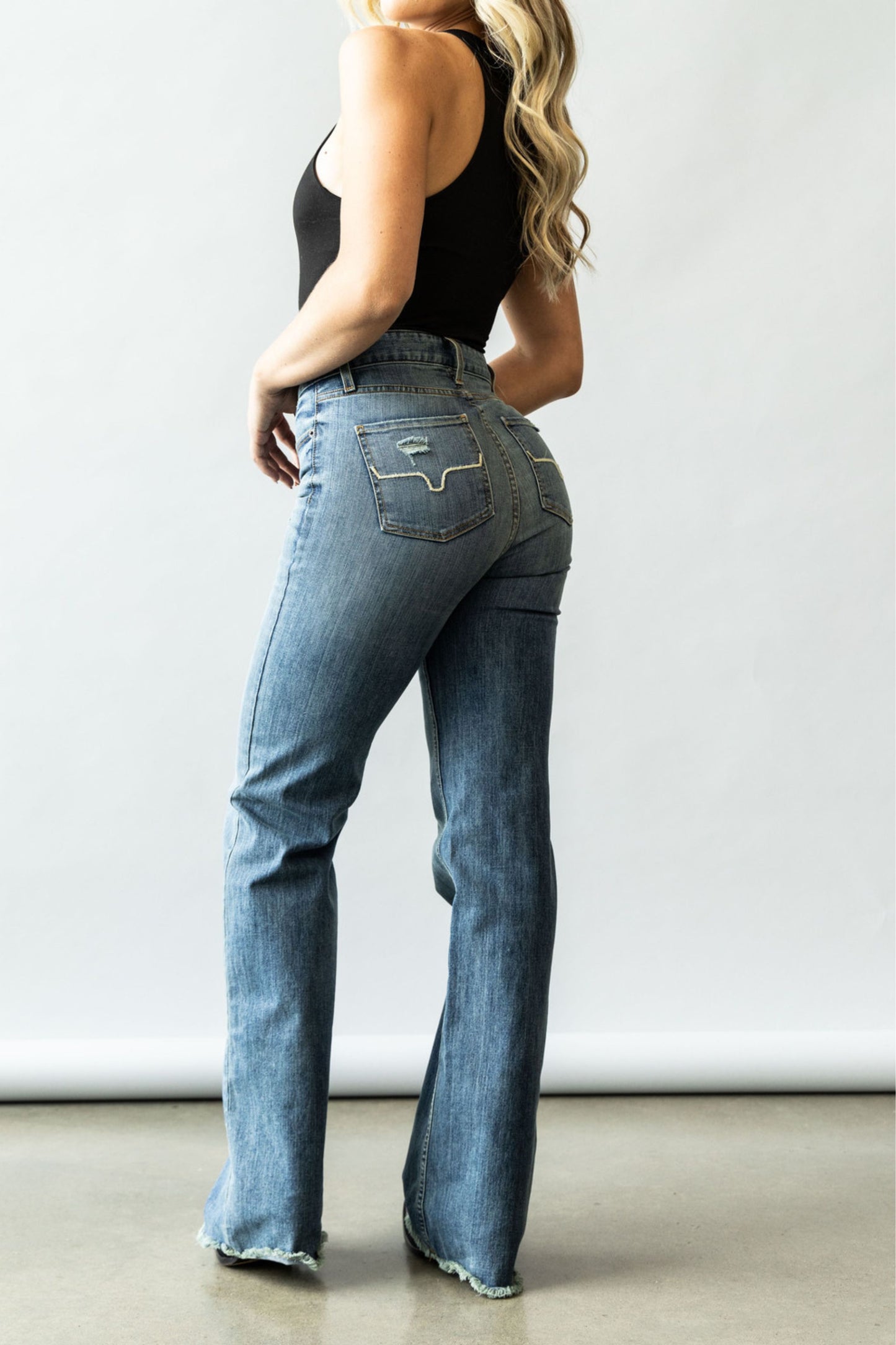 Kimes Ladies Olivia Blue Jeans