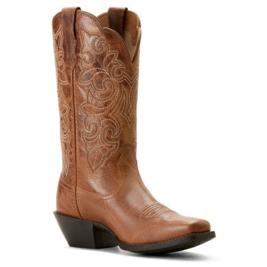 Ariat Women's Round Up Square Toe Ready Russet Boot