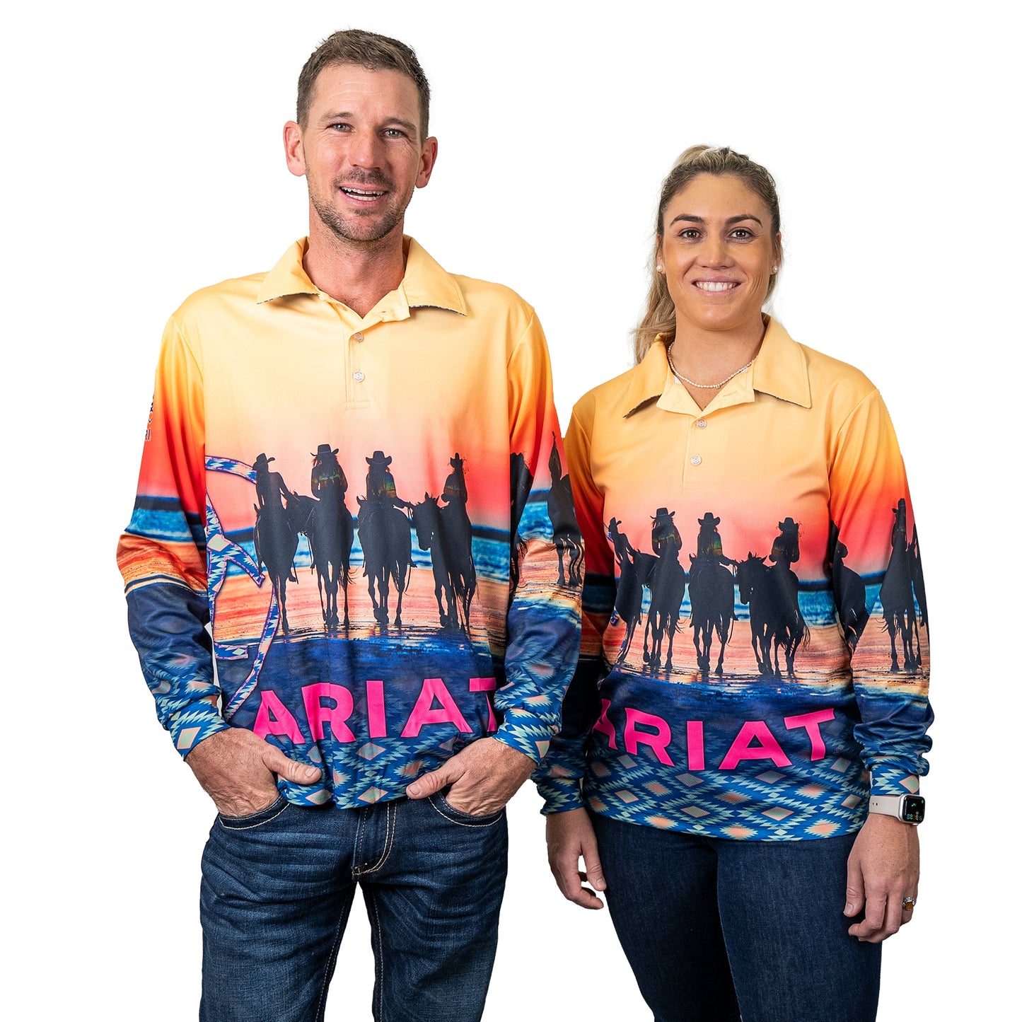 Ariat Unisex Fishing Shirt Coastal Cowgirls