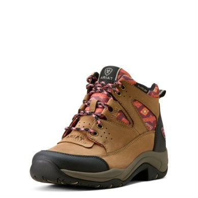 Ariat Womens Terrain Venttek 360 Tan/Aztec