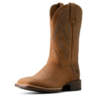 Ariat Mens Plano Woody Tan Cowboy Boot