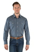 PURE WESTERN MENS HENRY LS SHIRT