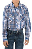 PURE WESTERN BOYS BOLT LS SHIRT