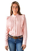 PURE WESTERN OLIVIA CHECK TUCK L/S SHIRT